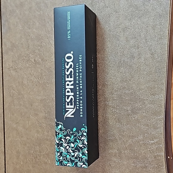 Nespresso Kitchen New Nespresso Peppermint Pinwheel Coffee Capsule